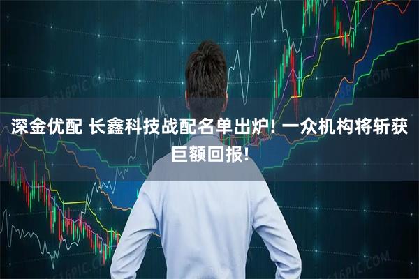 深金优配 长鑫科技战配名单出炉! 一众机构将斩获巨额回报!
